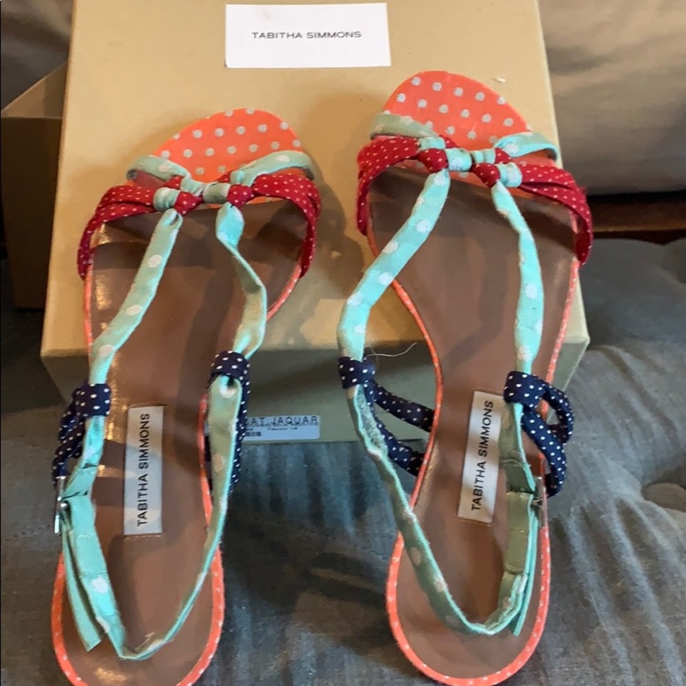 Multicolor sandals